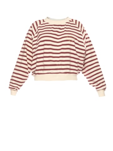 Le Temps des Cerises Pullover SWEAT-SHIRT  FEMME KOA(ML) / SWE WOMAN KOA (LONG SLEEVE) in Beige