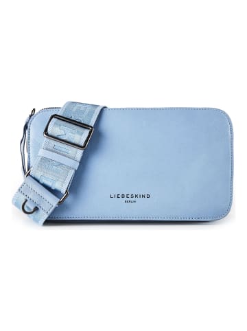 LIEBESKIND BERLIN Clarice Umhängetasche M Leder 27 cm in blue denim