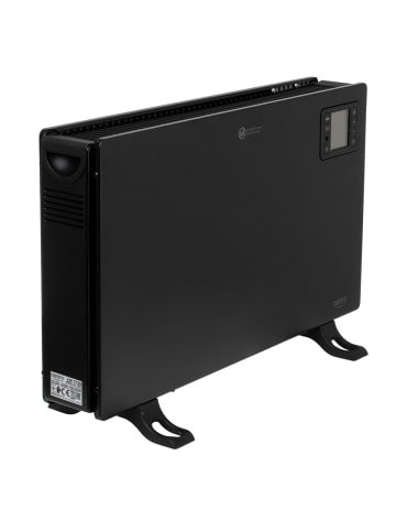 camry Camry CR 7739 Elektrischer Konvektor mit Fernbedienung - 2000 W mit LCD-Display, Schwarz in Schwarz