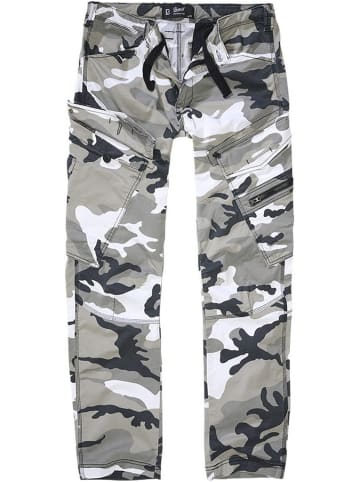Brandit Cargohose "Adven Slim Fit Pants" in Camouflage