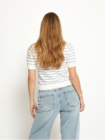 Peppercorn T-Shirt in Serenity Stripe