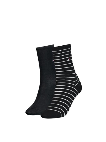 Tommy Hilfiger Socken 2er Pack in Schwarz