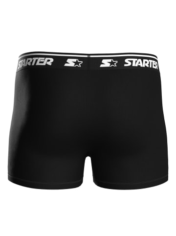 STARTER Boxershort 3er Pack in Schwarz