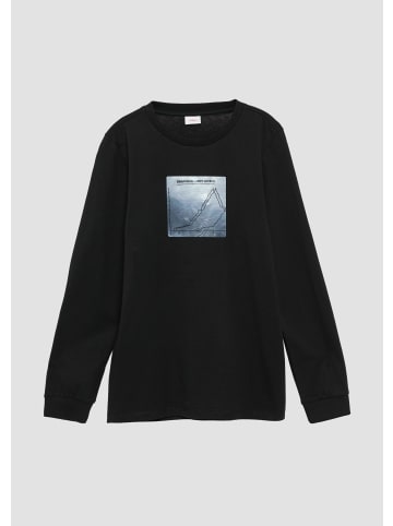 s.Oliver T-Shirt langarm in Schwarz