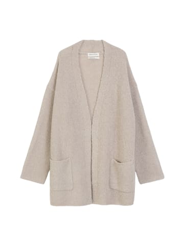 Marc O'Polo Bouclé-Cardigan regular in chalky mauve melange
