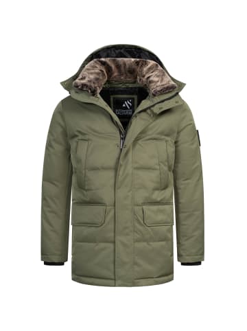 Alessandro Salvarini Winterjacke AS-456 in Dark Olive