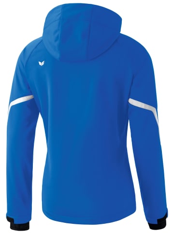 erima Damen Function Softshelljacke in new royal/weiss