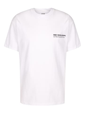 OBEY T-Shirts in white