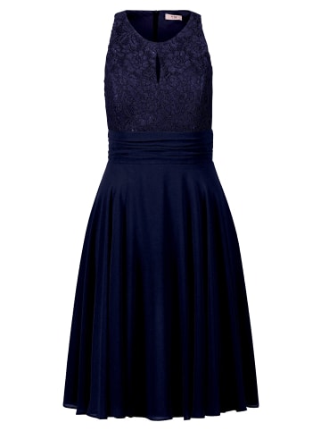 Vera Mont Abendkleid mit Spitze in Night Sky