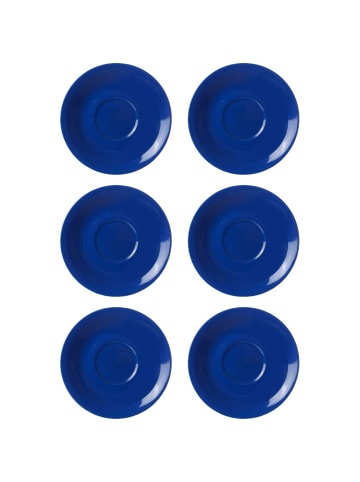 Ritzenhoff & Breker 6er Set Jumbountertassen Doppio ø 17 cm in Indigo Blau