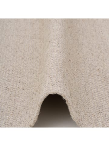 Pergamon Natur Teppich Läufer  Wolle Alva in Natur