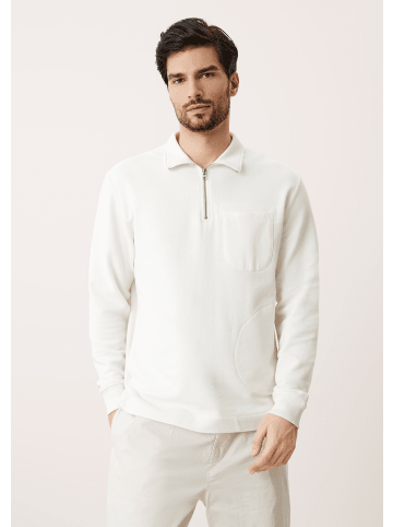 s.Oliver Sweatshirt langarm in Creme