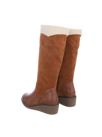 Ital-Design Stiefel in Camel