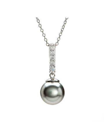 EYE CANDY Collier "PERLE 10MM" in Silber aus Sterling-Silber