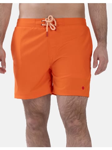 Frozen Cape Badeshorts RIBEIRA in Red Orange