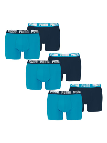 Puma 6er Pack Boxers in Blau