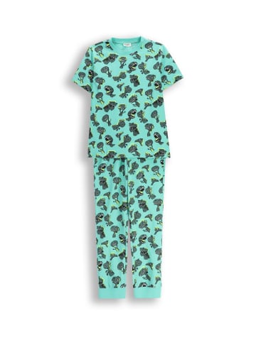Coccodrillo Jungenpyjama in grün