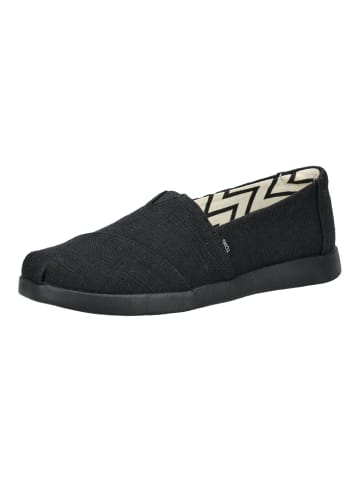 TOMS Slipper in Schwarz/Beige