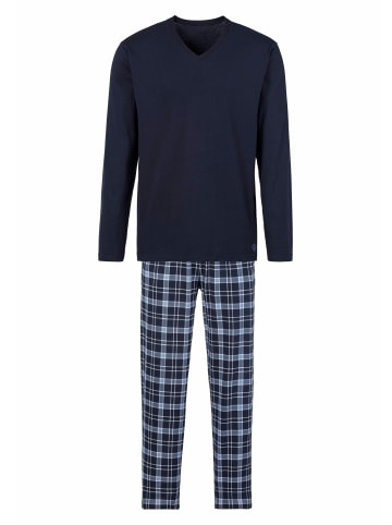 S. Oliver Pyjama in marine-kariert