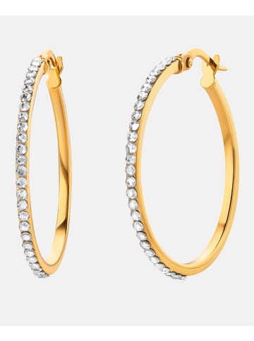Diamant L'éternel Ohrringe aus 375 Gelbgold