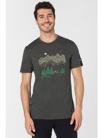 super.natural Merino T-Shirt in grau