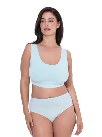 Ulla Popken Bustier in eismeerblau