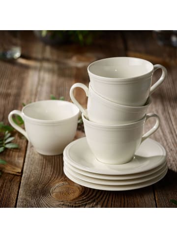 like. by Villeroy & Boch Kaffeetasse mit Untertasse Color Loop 250 ml in Natural