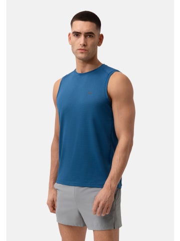 DANISH ENDURANCE Ärmelloses Shirt Sustain Sports Tank in black/bright blue
