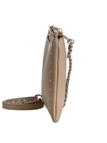 Seidenfelt Senja - Umhängetasche S 23 cm (schwarz) in light sand