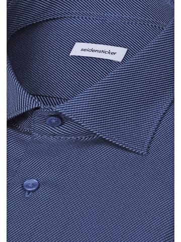 Seidensticker Business Hemd Slim in Mittelblau