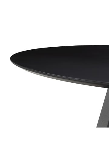 home24 Esstisch TOMASSIE in Schwarz