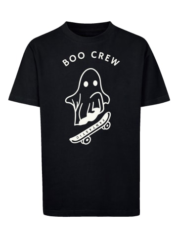 F4NT4STIC T-Shirt Boo Crew Halloween in schwarz