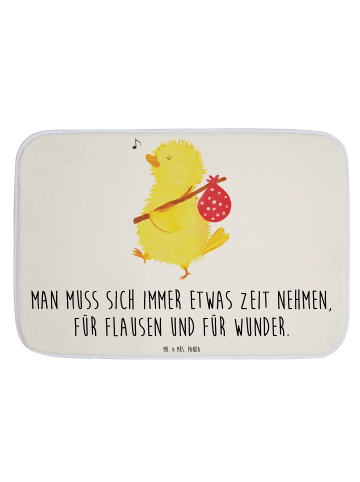 Mr. & Mrs. Panda Badvorleger Küken Wander mit Spruch in Weiß