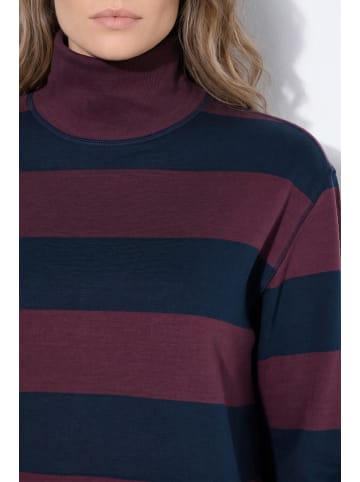 Ulla Popken Sweatshirt in burgunder
