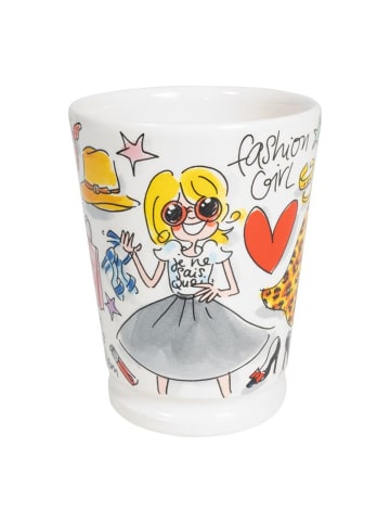 Blond Amsterdam XL-Becher Modisches Mädchen in Bunt - 500 ml