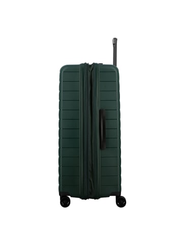 Jump Striper 4 Rollen Trolley 77 cm mit Dehnfalte in dark green
