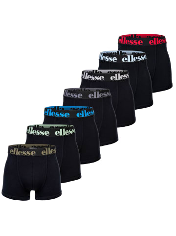 ellesse Boxershort 7er Pack in Schwarz/Bunt