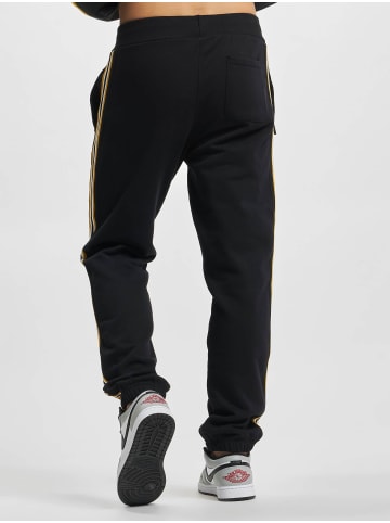 Sergio Tacchini Sweatpant in black/harvest gold