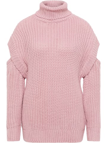 myMo Rollkragenpullover in Mauve