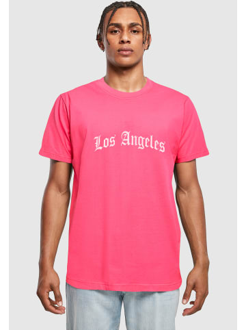 Mister Tee T-Shirt in hibiskus pink