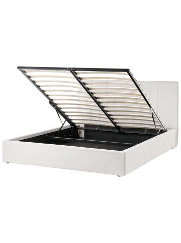 Beliani 2-tlg Doppelbett TARASCON in Beige