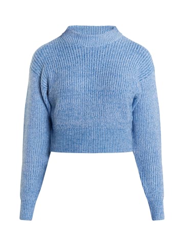 myMo Strickpullover in Himmelblau