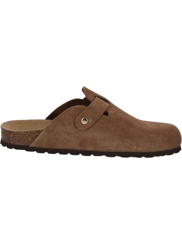 Palado Clogs Kiel Premium Leather in Dunkelbraun