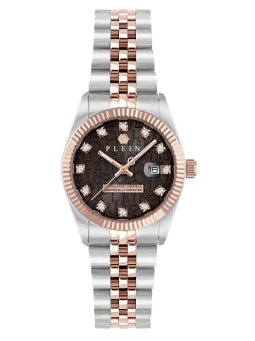 Philipp Plein Analoguhr für Damen in silber