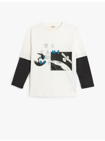 KOTON T-shirt in Gelb
