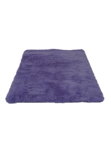 MCW Hochflor-Teppich F69, Dunkellila