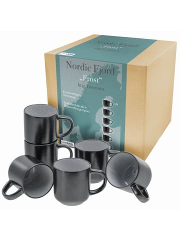 CreaTable 6 er-Set 21522 Nordic Fjord Kaffeebecher Set in Frost
