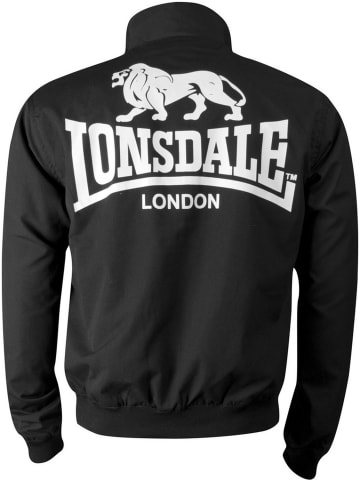 Lonsdale Winterjacke "Acton" in Schwarz