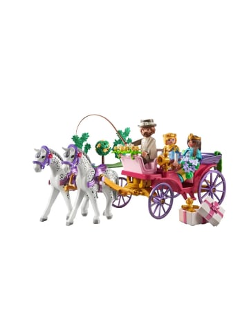 Playmobil Spielfiguren Set Princess Magic Kutschfahrt mit Prinzessin und Prinz, 4-10 J.