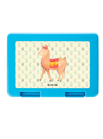 Mr. & Mrs. Panda Snackbox Alpaka Stolz ohne Spruch in Kaktus Grün